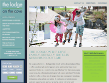 Tablet Screenshot of lodgeonthecove.com